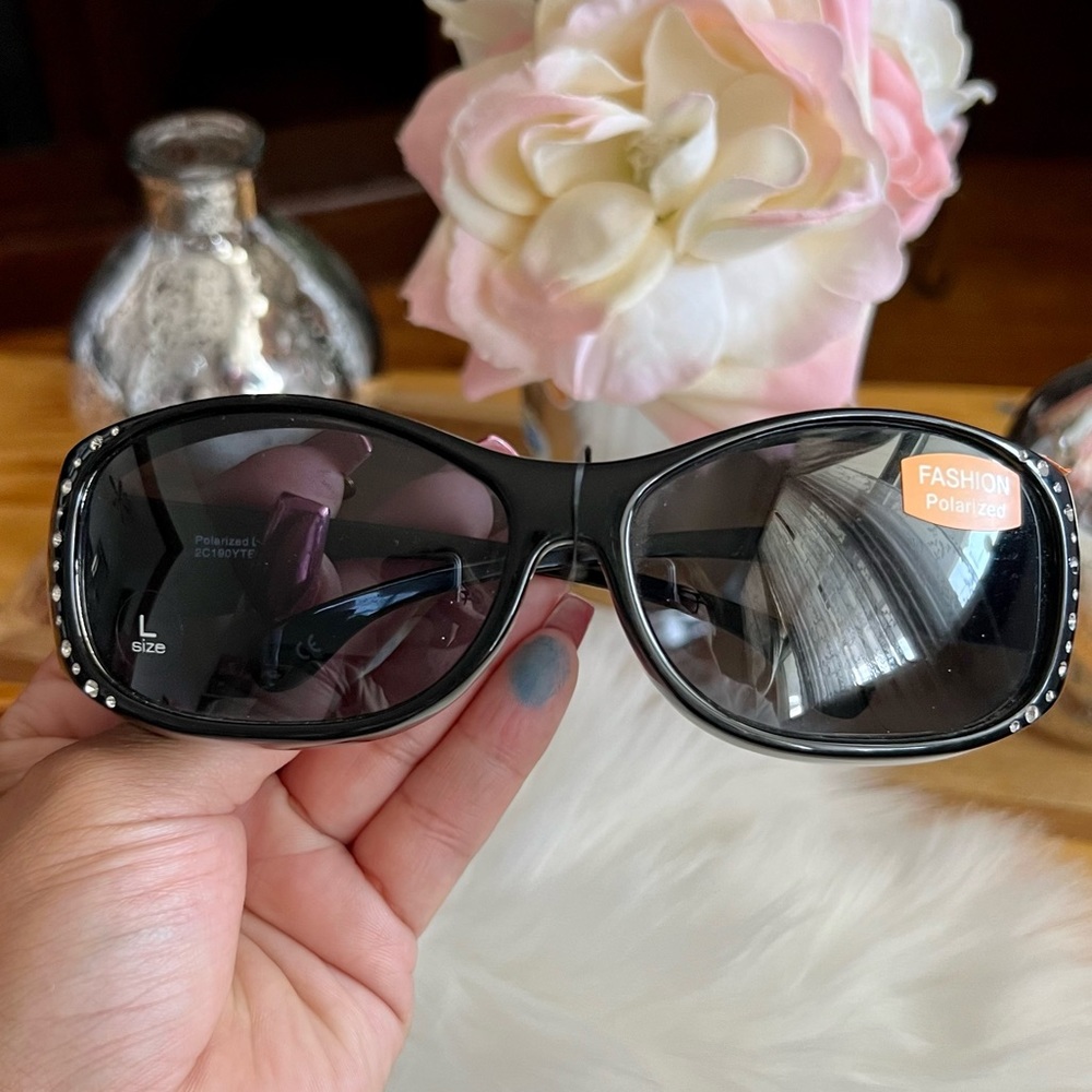 Solar Shields Fashion Polarized Sunglasses Size Large